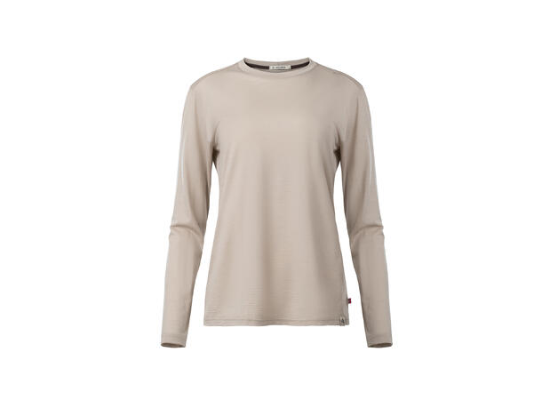LightWool 180 Crewneck W's Simply Taupe L 