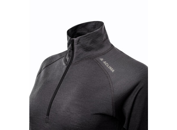 LightWool 180 Polo w/ zip W's Marengo XS 
