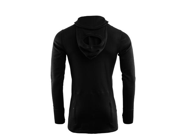 WarmWool hoodsweater M's Jet Black M