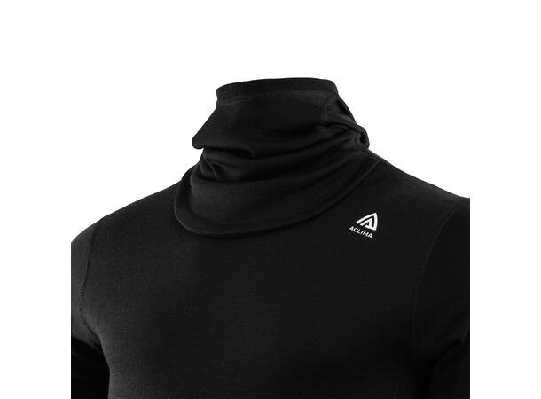 WarmWool hoodsweater M's Jet Black M