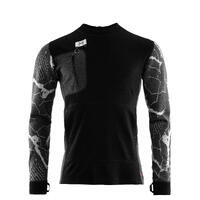 Lars Monsen Femunden crewneck M's Jet Black/Marengo/Femunden Dark L