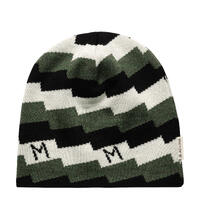 Lars Monsen beanie Jet Black/ Nature/Olive Night