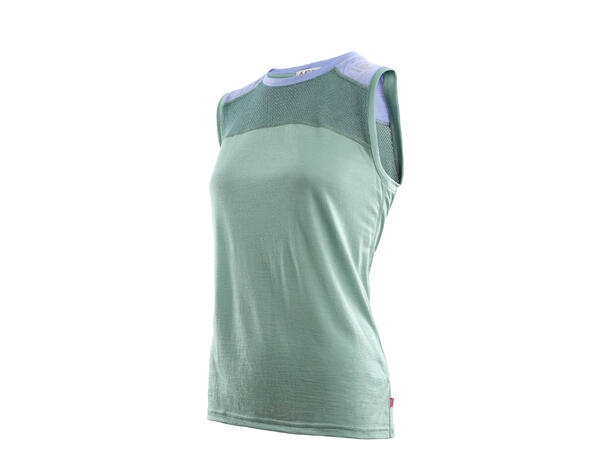 LightWool 140 sports singlet W's Oil Blue/Purple Impr/North Atlantic M 