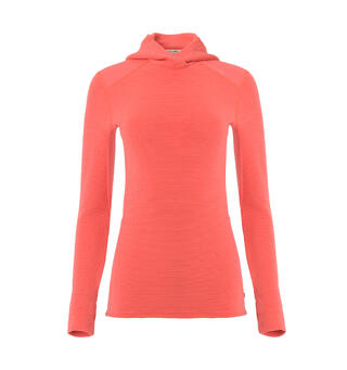 StreamWool Hoodie W's Spiced Coral L