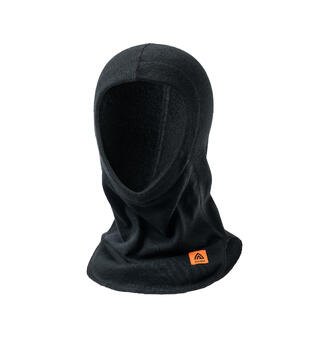 WoolTerry Balaclava Jet Black Onesize