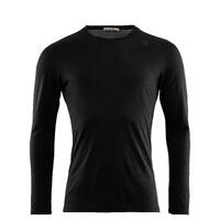LightWool 140 undershirt long sleeve M's Jet Black L