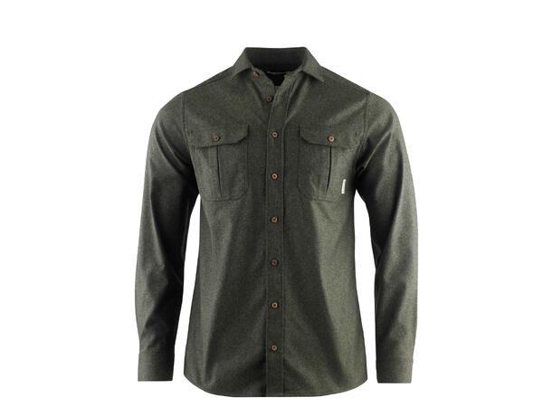 ReBorn woolshirt M's Green Granite L