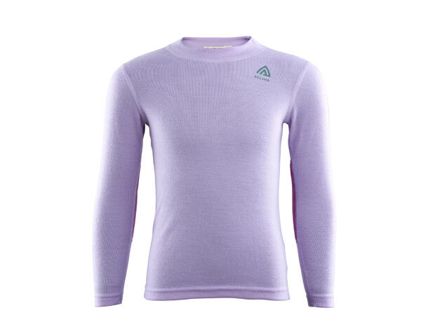 WarmWool Crew Neck Ch Purple Rose / Sunset Purple 110