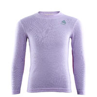 WarmWool Crew Neck Ch Purple Rose / Sunset Purple 110