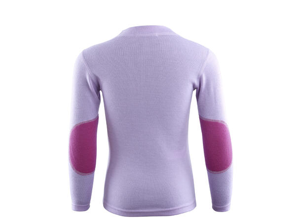 WarmWool Crew Neck Ch Purple Rose / Sunset Purple 110