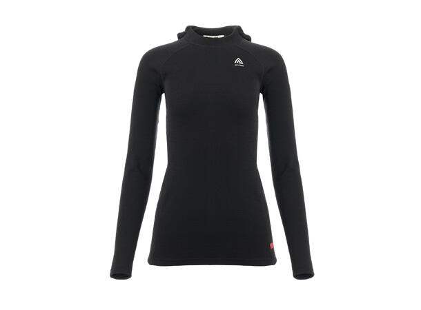 WarmWool hoodsweater V2 W's Jet Black M 