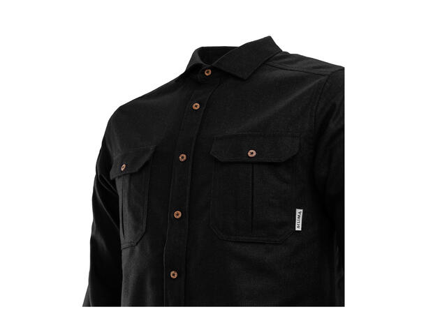 ReBorn woolshirt M's Dark Grey Melange L