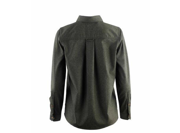 Reborn woolshirt W's Green Granite M