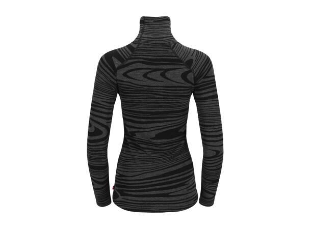 WarmWool Roll Neck W's Black Motion M 
