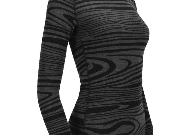WarmWool Roll Neck W's Black Motion M 