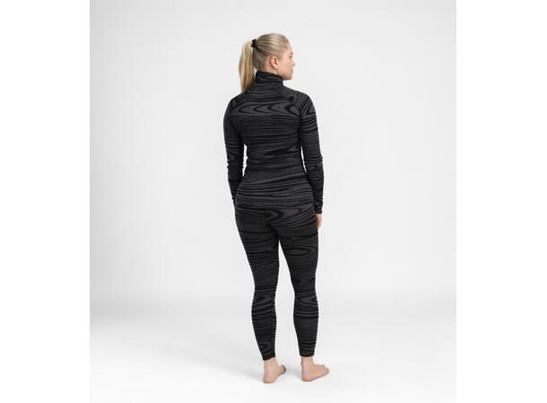 WarmWool Roll Neck W's Black Motion M 
