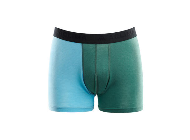 WarmWool boxer M's North Atlantic/Reef Waters L