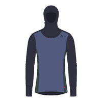 WarmWool hoodsweater M's Navy Blazer/CoastalFjord/GreenGables L