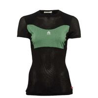 WoolNet Light T-shirt W's Jet Black/ Dark Ivy M