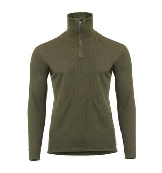 WoolTerry Polo M&#39;s Olive Night XL
