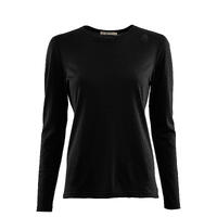 LightWool 140 undershirt long sleeve W's Jet Black S