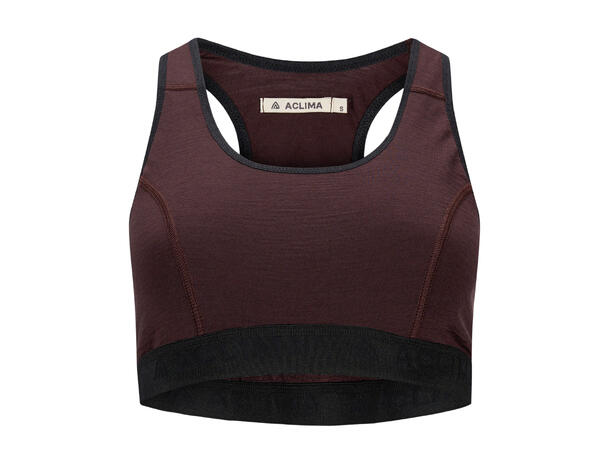 LightWool 180 Sports Top W's Chocolate Plum L 