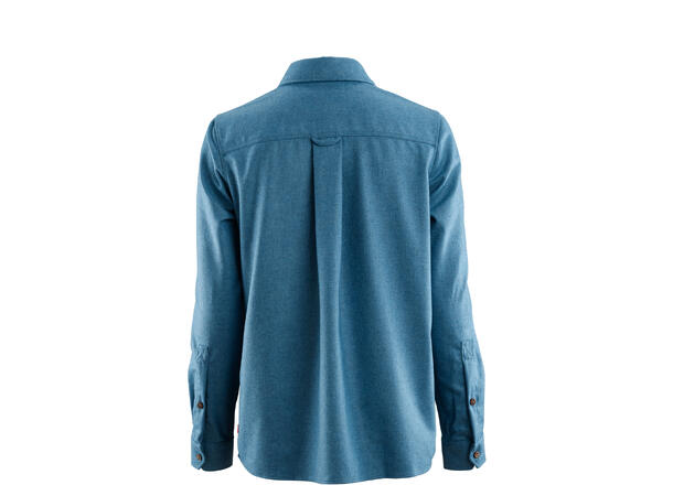 Reborn woolshirt W's Blue Melange M