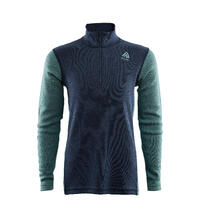 WarmWool mockneck Jr NavyBlazer/NorthAtlantic/ReefWaters 150