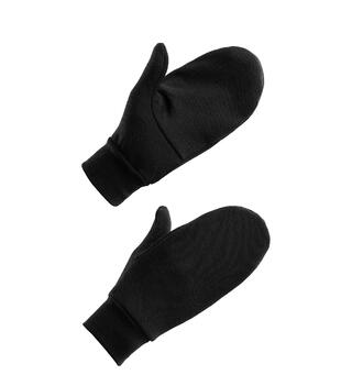 HotWool liner mittens Jet Black M/8