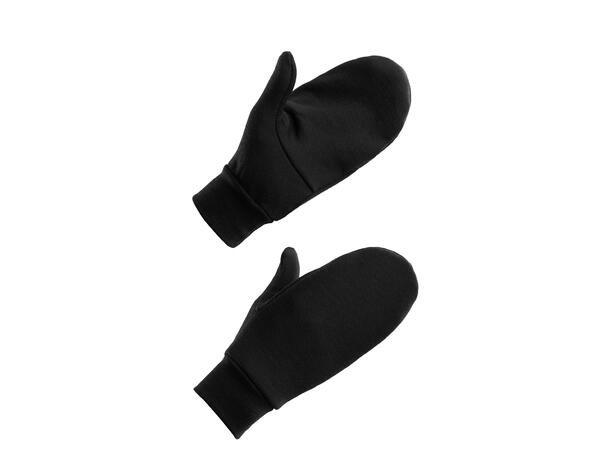 HotWool liner mittens Jet Black M