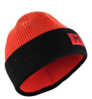 Lars Monsen explorer beanie Poinciana/Jet Black OneSize