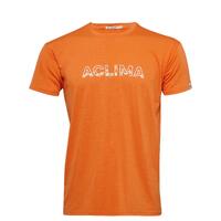 LightWool 140 classic tee Logo M's Orange Tiger L