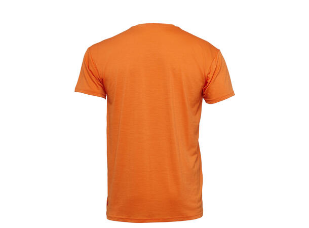 LightWool 140 classic tee Logo M's Orange Tiger L