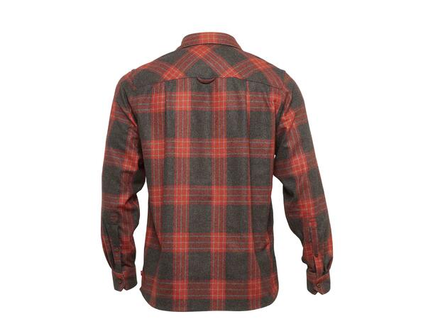 ReBorn woolshirt M's Check - Grey / Red XL
