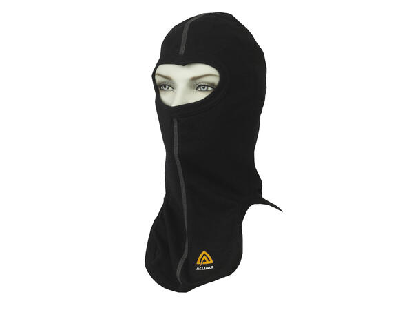 WarmWool balaclava Jet Black Onesize