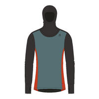 WarmWool hoodsweater M's North Atlantic/Jet Black/Red Clay M