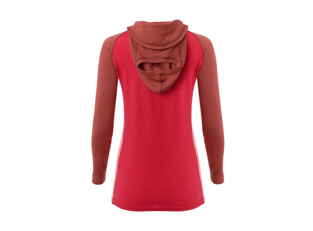 WarmWool hoodsweater V2 W's Spiced Apple/Jester Red/Spiced Coral M 