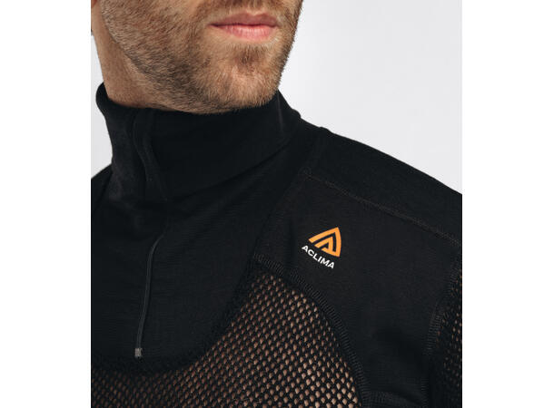 WoolNet Original polo M's Jet Black L 