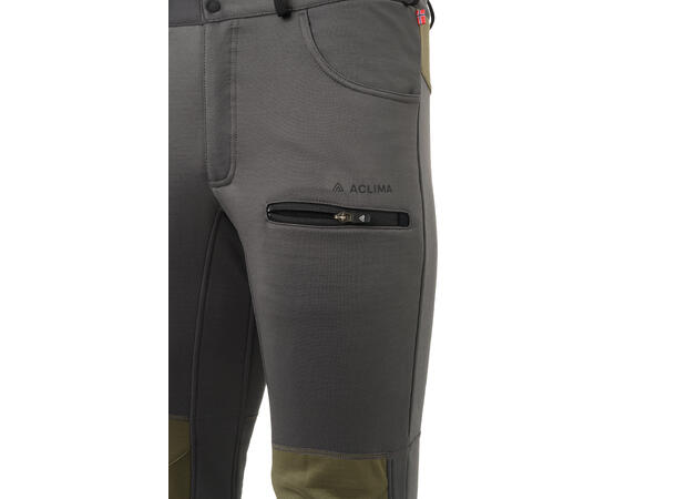 WoolShell pant M's Gray Pinstripe / Tarmac L 
