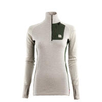 Lars Monsen Femunden polo W's BeigeMelang/OliveNight/FemundenLight M