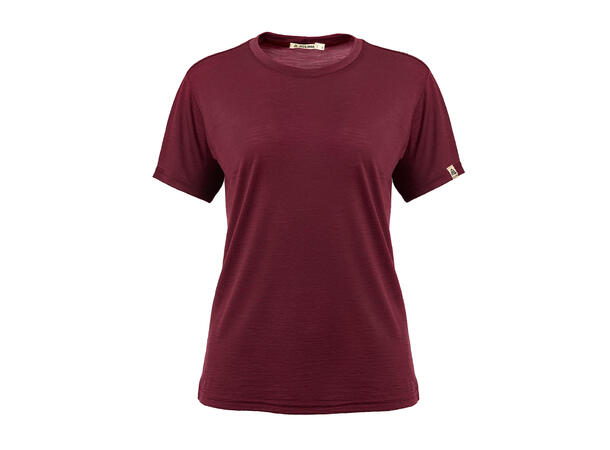 LightWool 140 classic tee W's Zinfandel M
