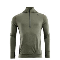 LightWool 140 hoodie M's Ranger Green/Jet Black L