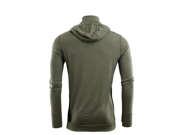 LightWool 140 hoodie M's Ranger Green/Jet Black L