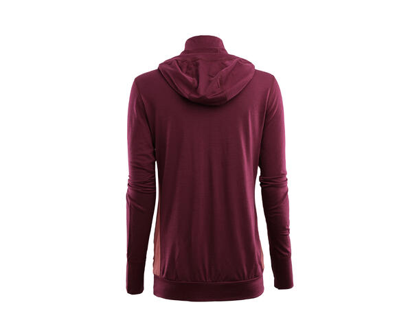 LightWool 140 hoodie W's Zinfandel/Baked Apple M