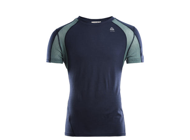 LightWool 140 sports t-shirt M's Navy Blazer/North Atlantic XS