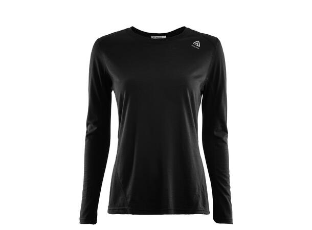 LightWool 140 sportshirt W's Jet Black M 