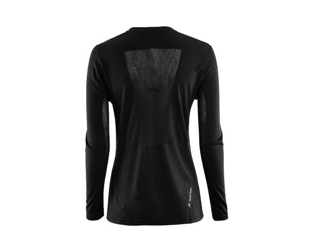 LightWool 140 sportshirt W's Jet Black M 