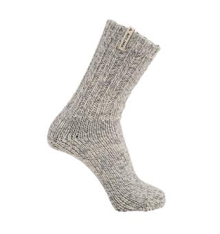 Norwegian Wool socks Grey/White 40-45