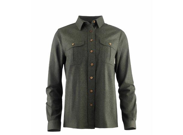 Reborn woolshirt W's Green Granite XL 