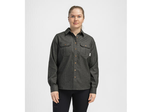 Reborn woolshirt W's Green Granite XL 